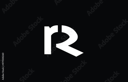 letter RR Clean and Minimal Initial Based Logo Design