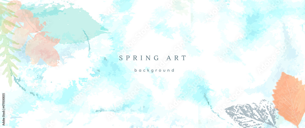 spring season vector background pastel banner blue spring season vector background pastel banner blue