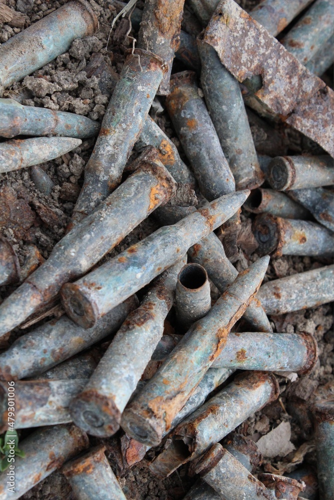 cartridges from the kalashnikov assault rifle cartridges from the kalashnikov assault rifle