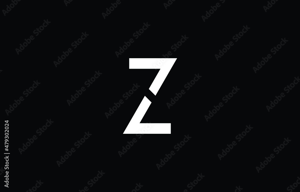 letter Z Clean and Minimal Initial Based Logo Design letter Z Clean and Minimal Initial Based Logo Design