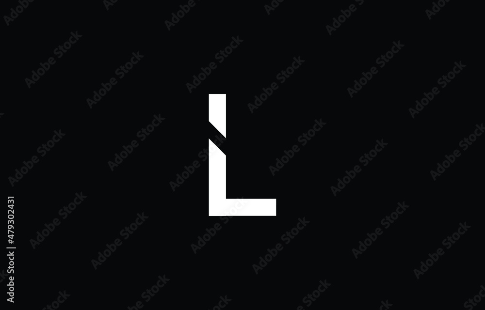 letter L Clean and Minimal Initial Based Logo Design letter L Clean and Minimal Initial Based Logo Design