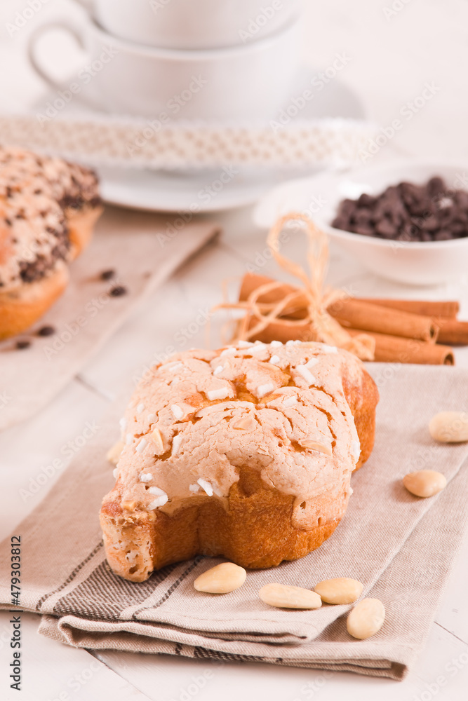 Colomba Italian Easter Dove Bread. Colomba Italian Easter Dove Bread.