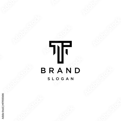 Letter T logo icon design template