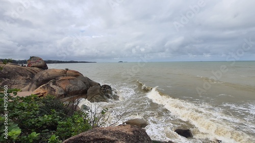 rocks on the beach