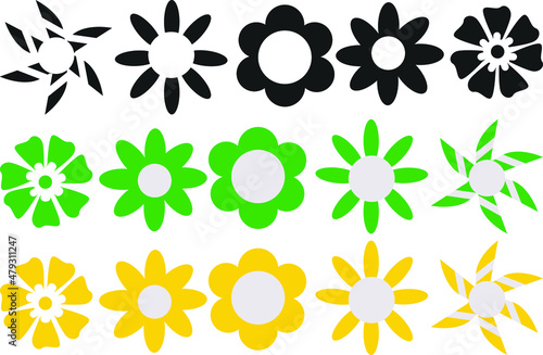 icon set nature and healty illustration east to edit and use for website apps and e commerse

