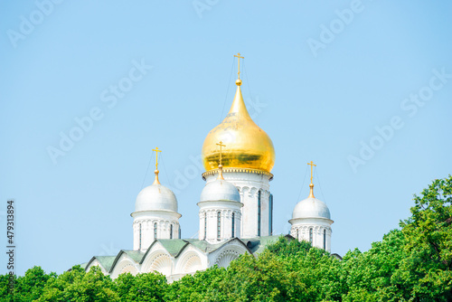 Archangel Cathedral in Moscow, Russia