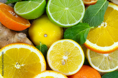 Fotografi Citric fruits