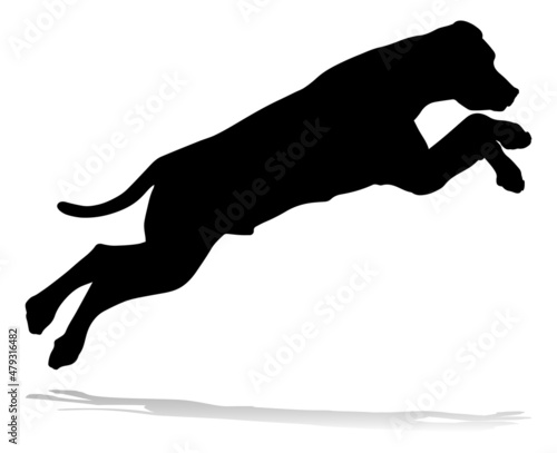 Dog Silhouette Pet Animal