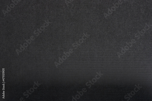 Clean black paper sheet