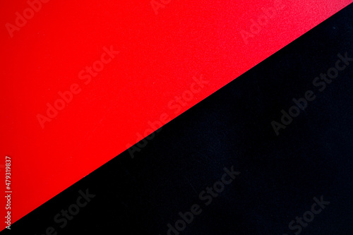 Abstract background of red and black paper sheet texture 