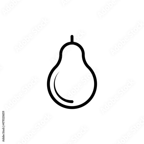 avocado icon design vector templates