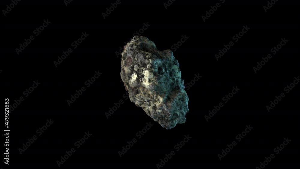 Stone meteorite with alpha channel Stone meteorite with alpha channel