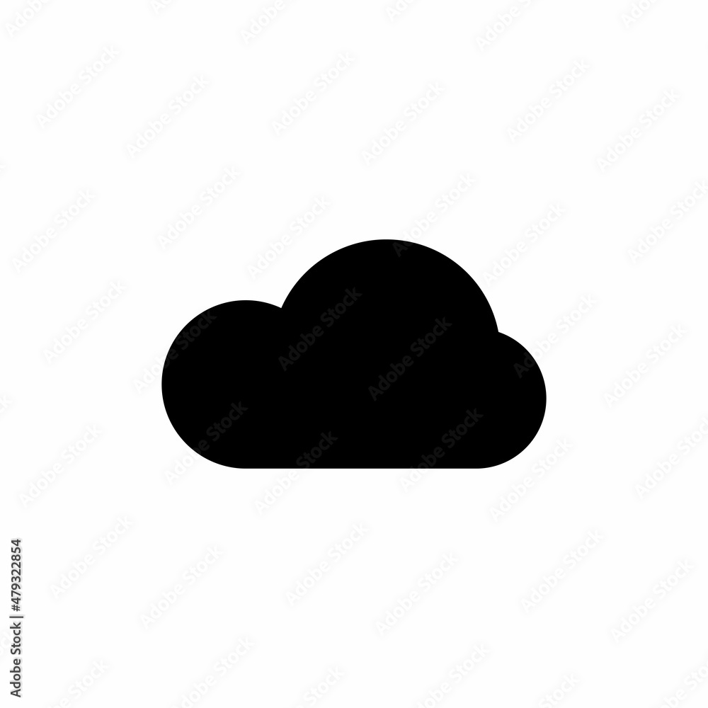cloud vector icon cloud vector icon