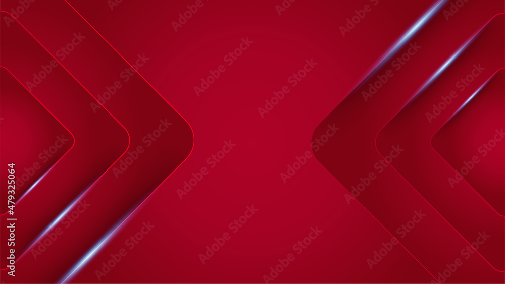 Gradient shape red Colorful abstract Design Banner