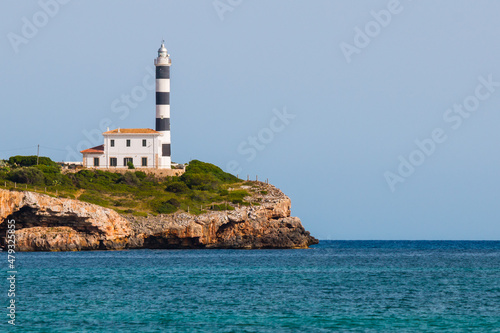Lighthouse Far de Portocolom, Mallorca, Spain © Alexander