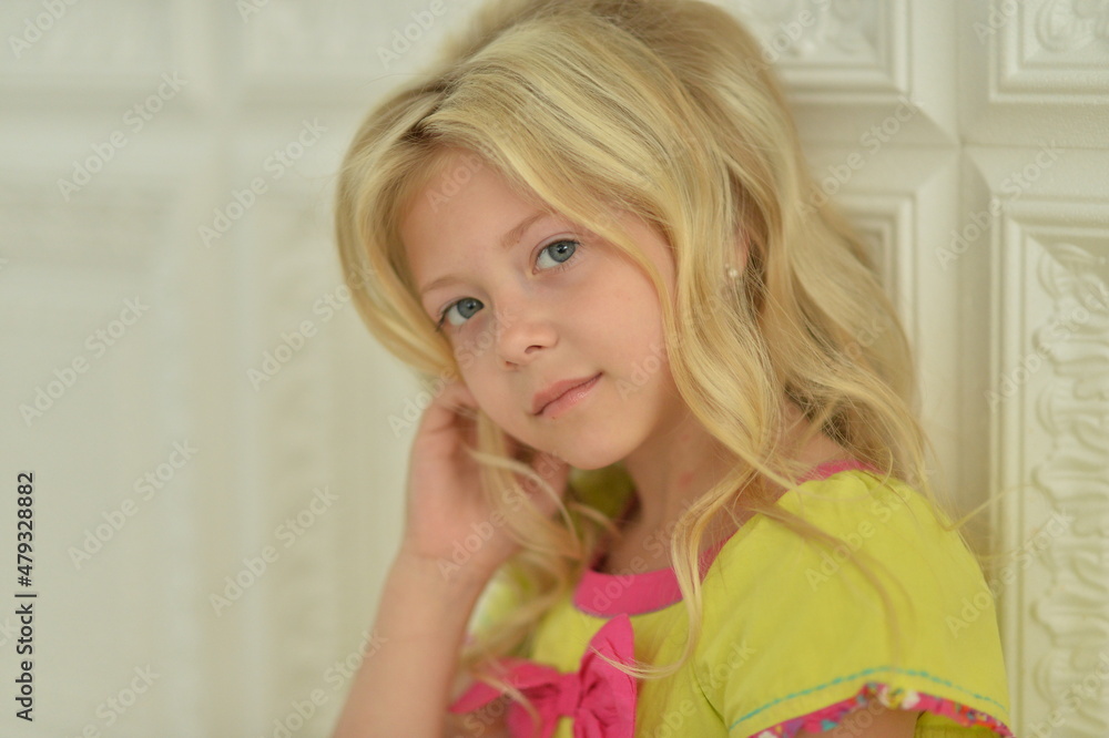 cute beautiful girl posing in studio cute beautiful girl posing in studio