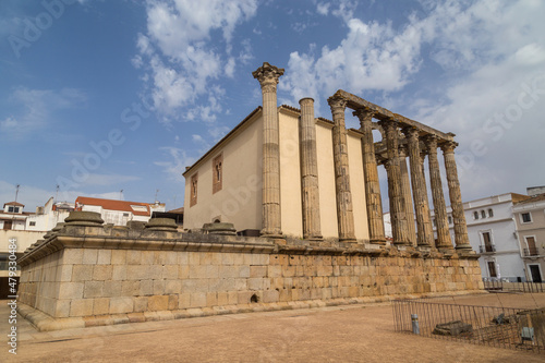 Roman temple of Diana in Merida