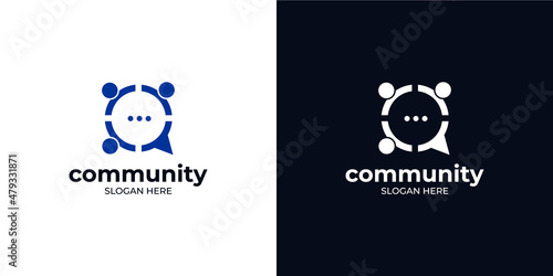 set logo community for company and agency