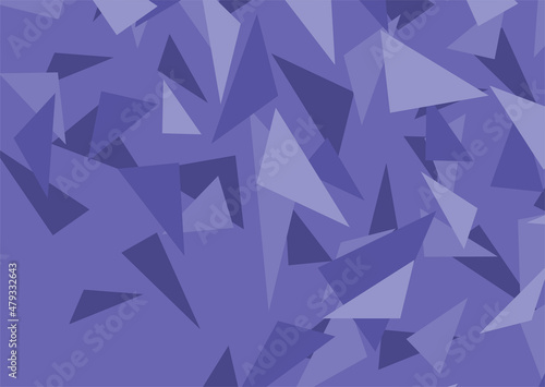 Simple background with irregular purple triangle pattern