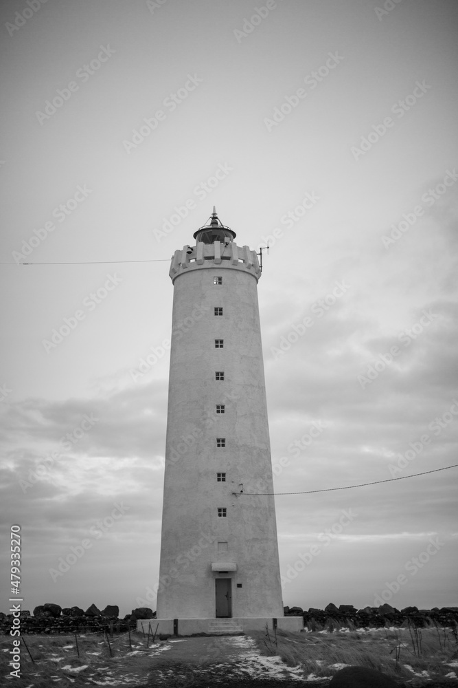 Iceland Grotta lighthouse