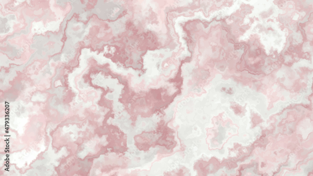 Abstract marble background in pastel rose and gray colors.