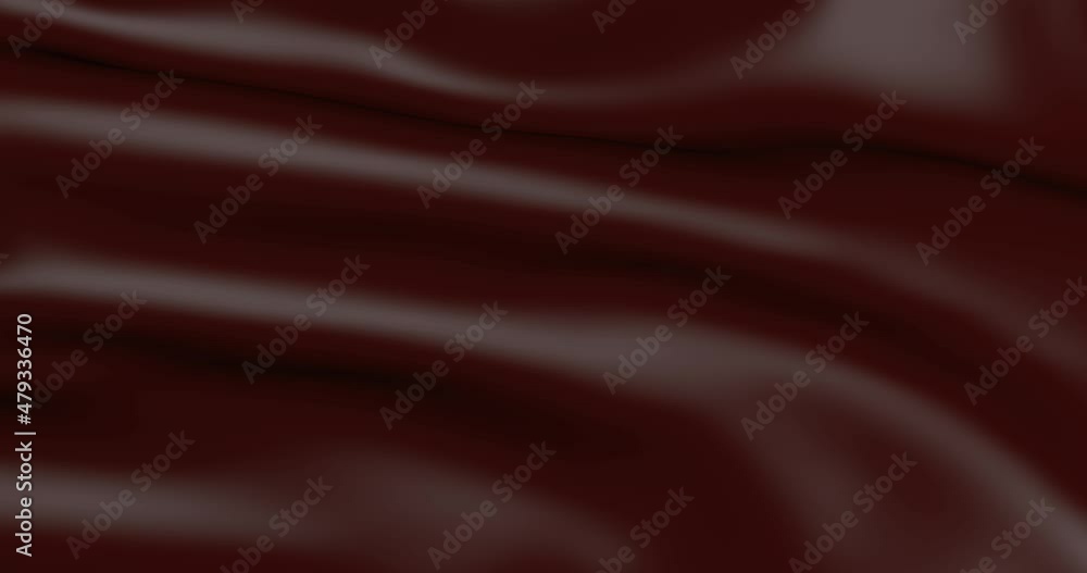 The chocolate fabric is moving. Drapery Fabric dark 3D folds. The chocolate fabric is moving. Drapery Fabric dark 3D folds.