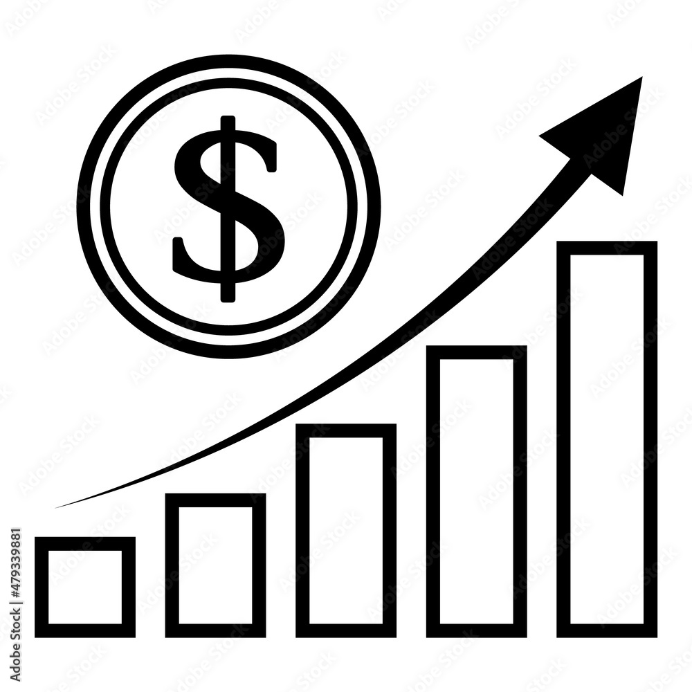 Dollar Flat Icon Isolated On White Background Dollar Flat Icon Isolated On White Background