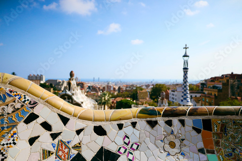 View on Barcelona from Parc Guell