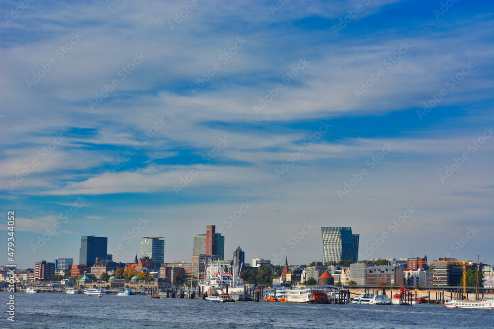 Obraz premium Der Hafen in Hamburg