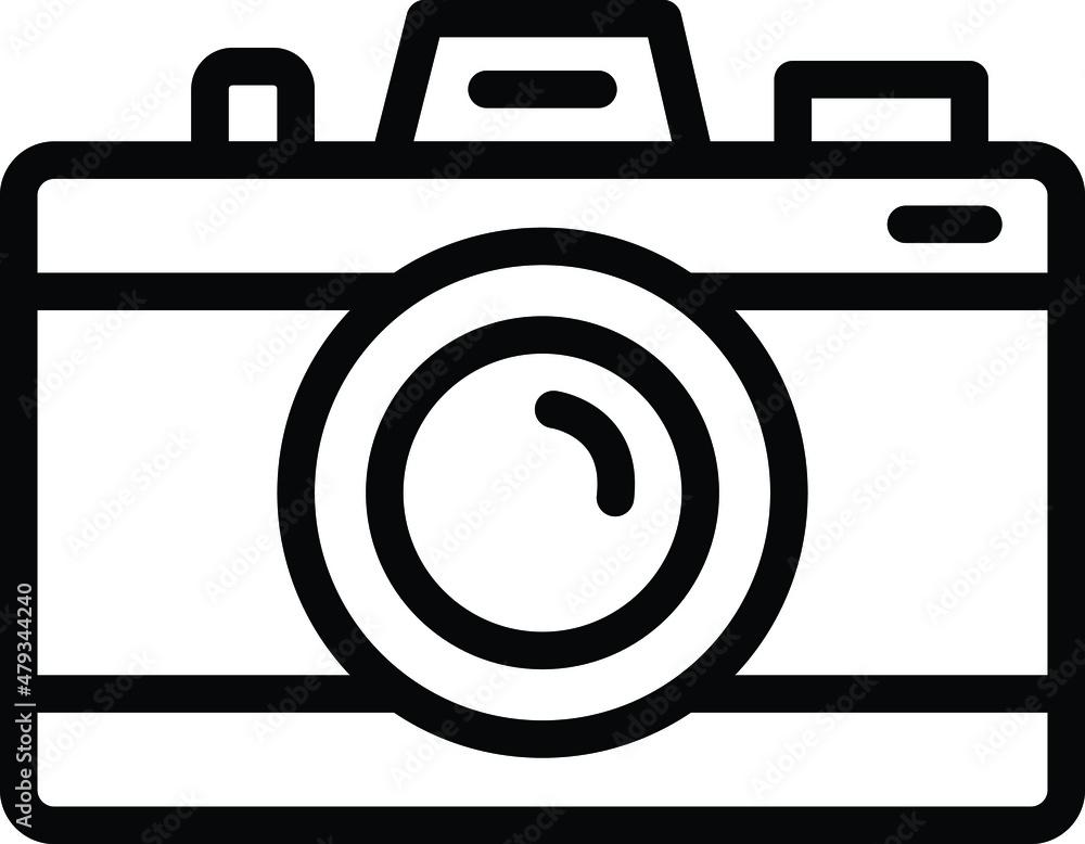 Camera Vector Icon Design Illustration Camera Vector Icon Design Illustration