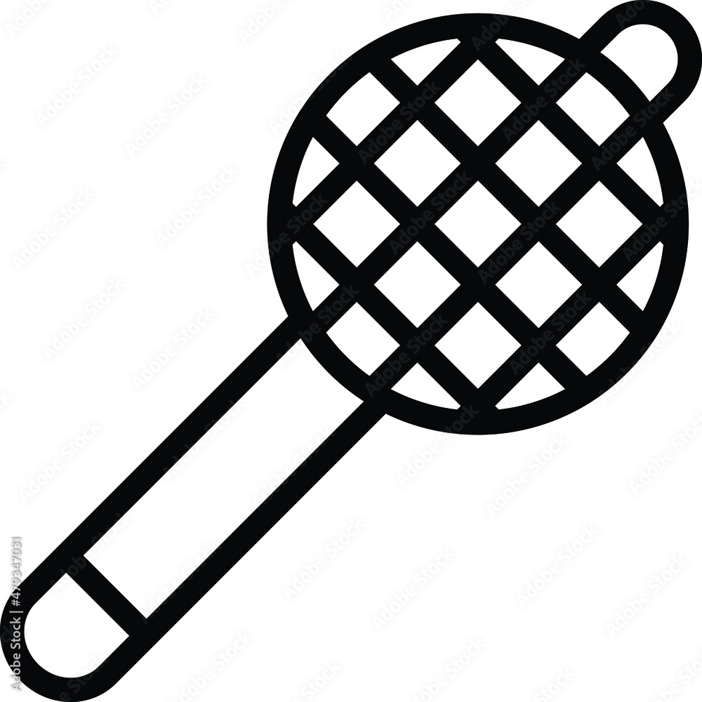 Strainer Vector Icon Design Illustration Strainer Vector Icon Design Illustration