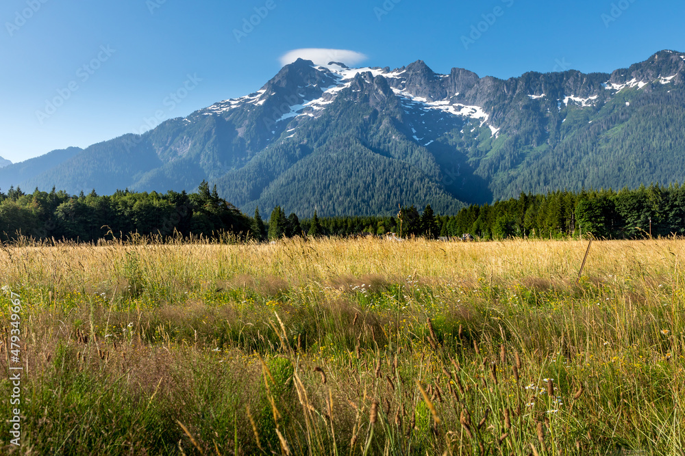The Whitehorse Mountain in Washington State, USA
