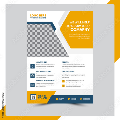 corporate marketing business flyer design (ID: 479349677)