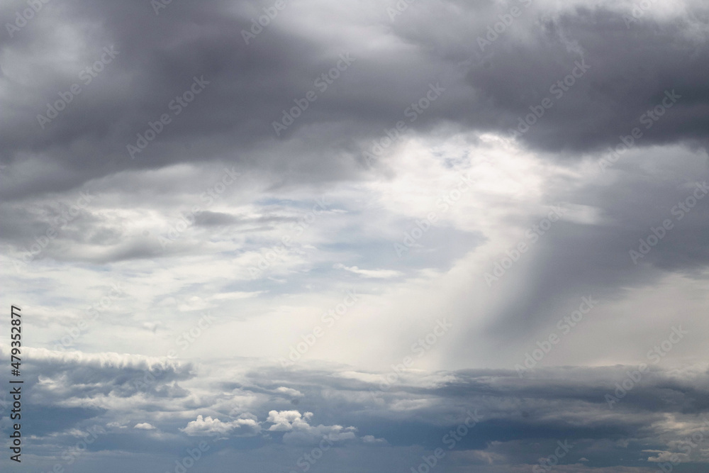 Obraz premium stormy clouds in the dramatic sky