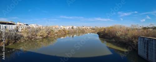 panorama of the lake