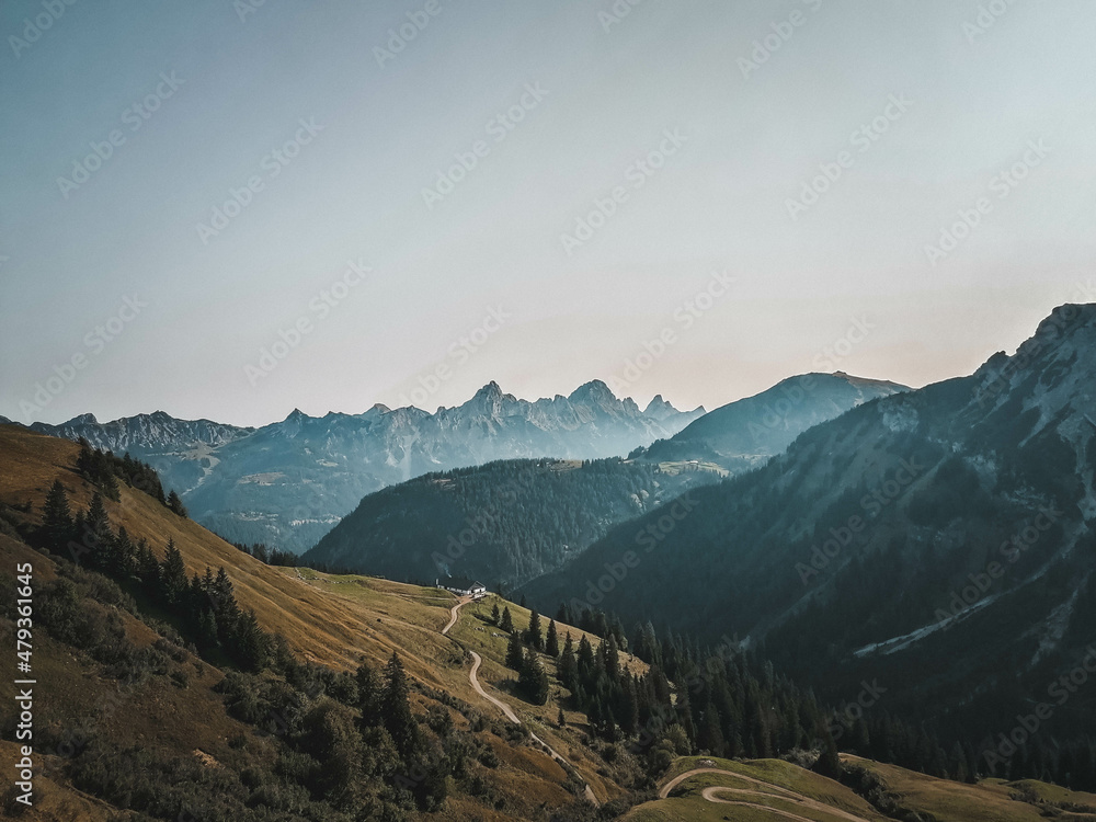 Wanderung in den Österreicher Alpen