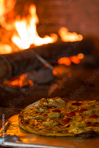 Forno a lenha de pizza