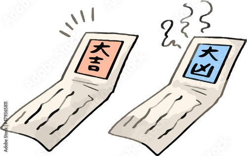 おみくじ 大吉 大凶 セット