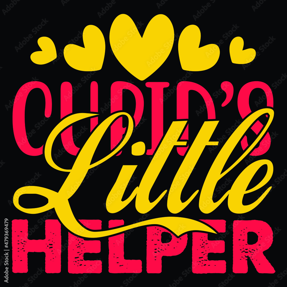 Cupid's Little Helper, T-Shirt Design