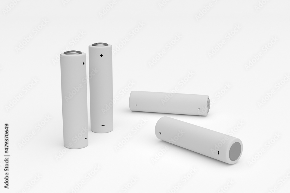 power element mock up gray 3d rendering power element mock up gray 3d rendering