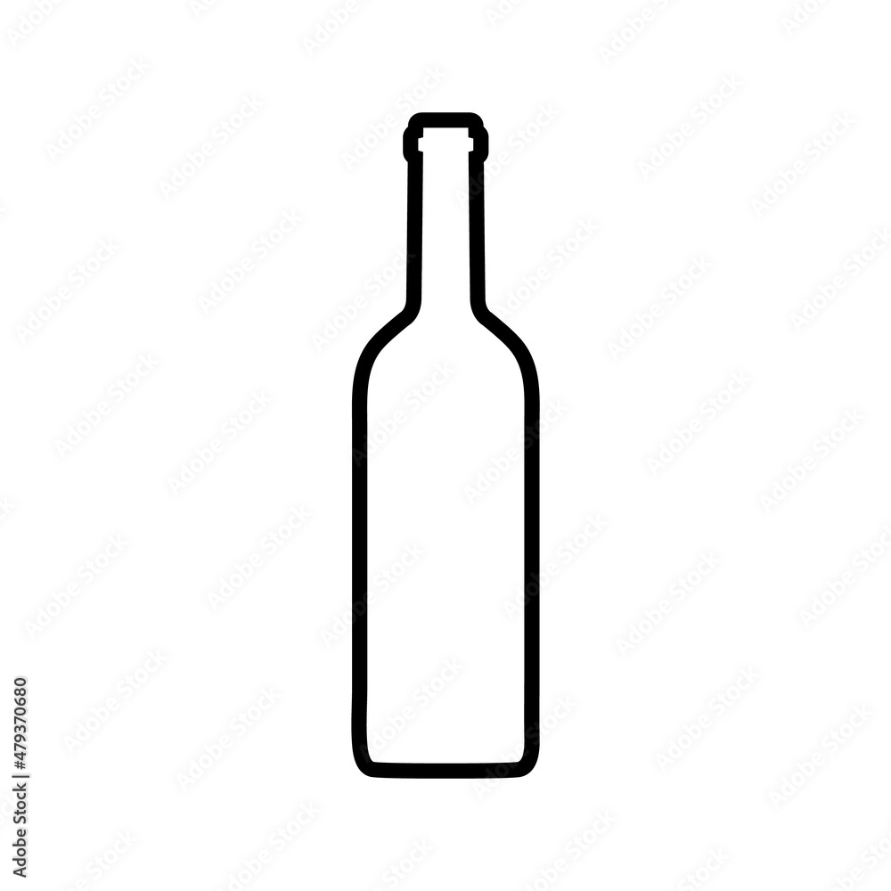 Wine line icon, grape vector logo isolated on white background Wine line icon, grape vector logo isolated on white background