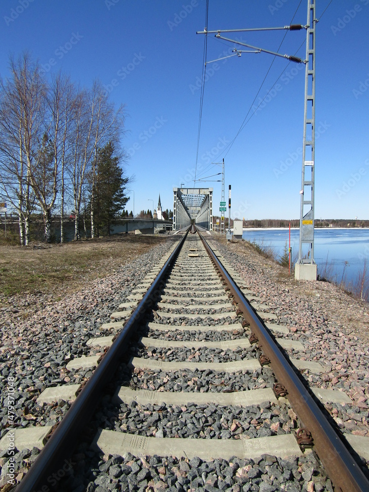 Fototapeta premium Railways