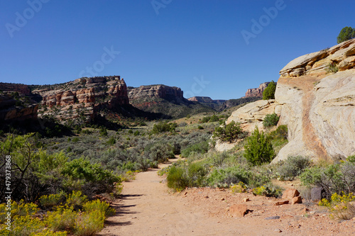 Devils Kitchen Trail in Colorado National Monument