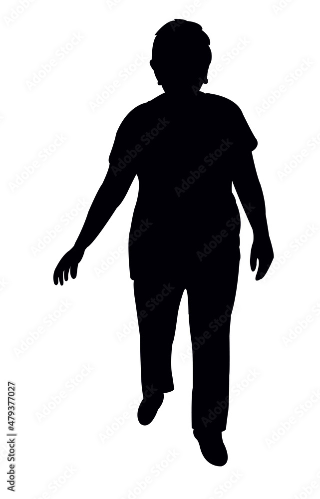 a woman body silhouette vector a woman body silhouette vector