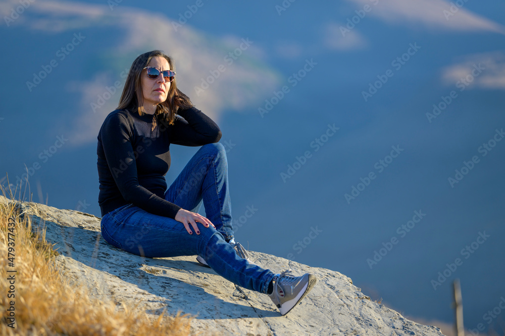 Naklejka premium RITRATTO DONNA