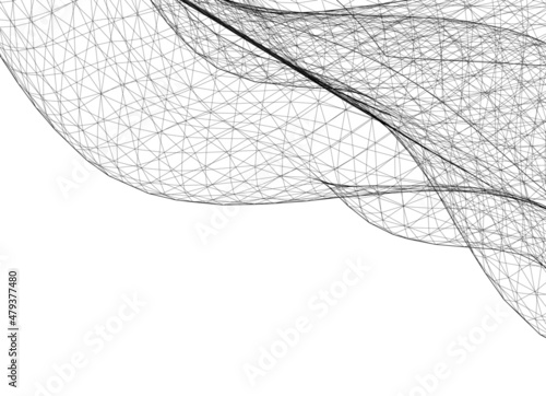 Abstract geometric shape vector illustration © Svitlana