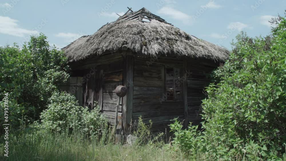 Abandoned radioactive house in Starosillya, Chernobyl Abandoned radioactive house in Starosillya, Chernobyl