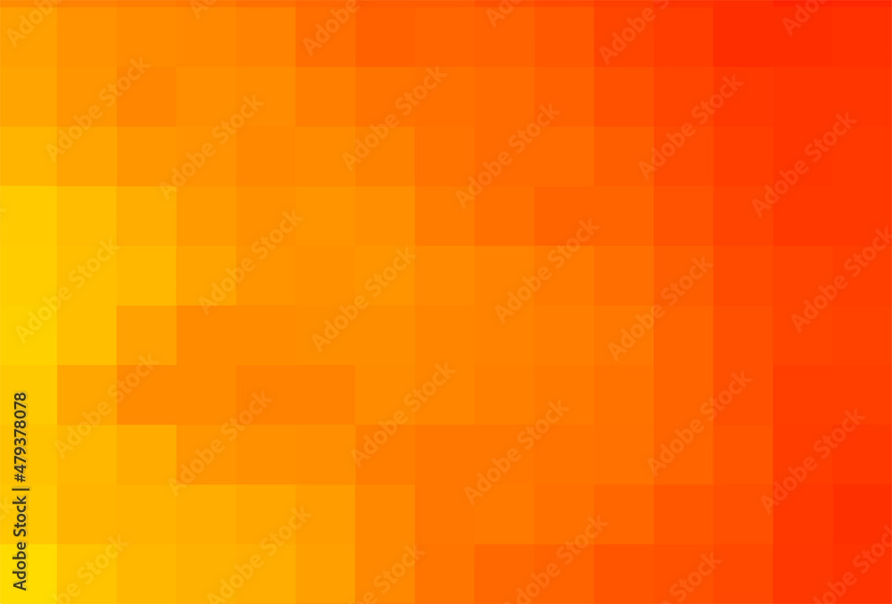 Vector orange background from squares. Beautiful illustration from orange-yellow squares. The template can be used as a autumn backdrop. Texture from orange squares for poster, calendar, banner, card Vector orange background from squares. Beautiful illustration from orange-yellow squares. The template can be used as a autumn backdrop. Texture from orange squares for poster, calendar, banner, card