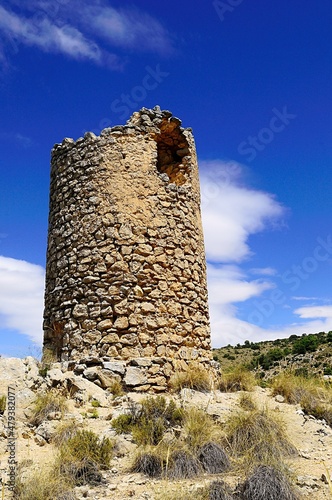 Atalaya de la Encantada in Huescar, Granada. photo