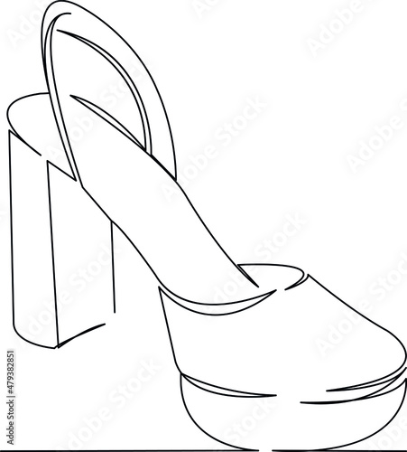high heel sandals